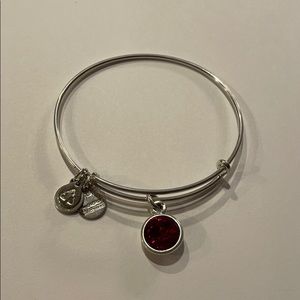 Alex and Ani Garnet Birthstone Bangle